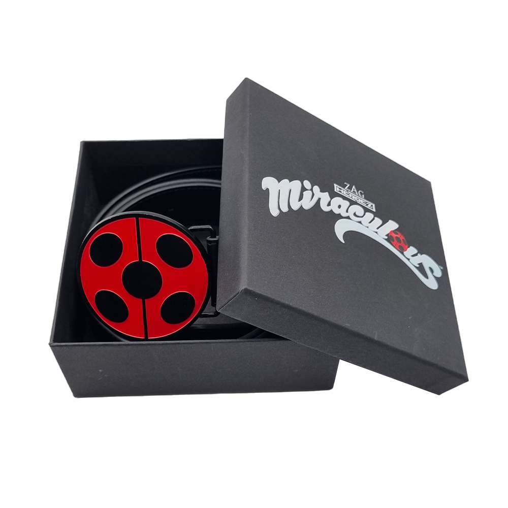 Belt buckles Miraculous Ladybug in a box