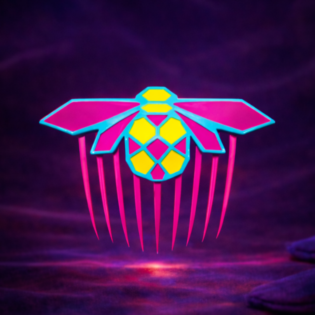 Bee Hair Comb, Zoé camouflage Miraculous