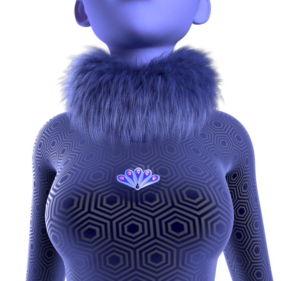 Miraculous Peacock Charged Brooch – Zag Store