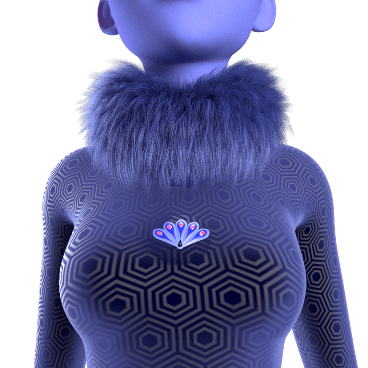 Miraculous Peacock Charged Brooch – Zag Store