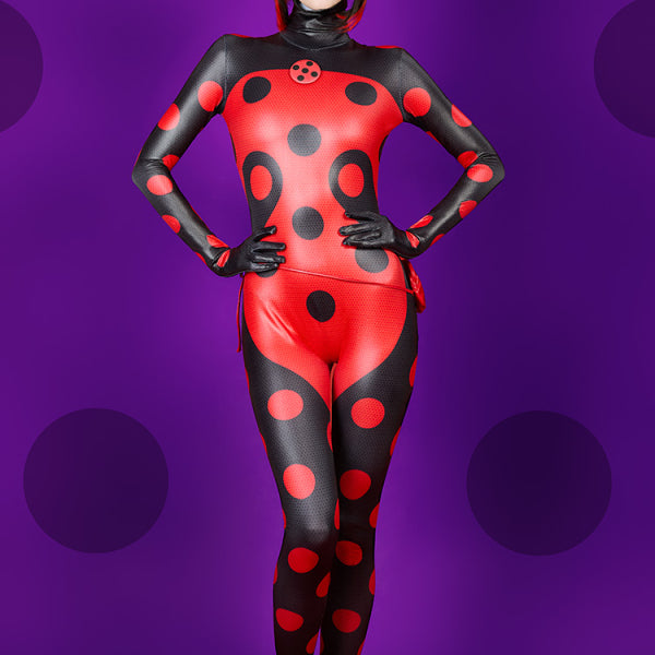 Miraculous Shadybug Cosplay Costume Set - Adult