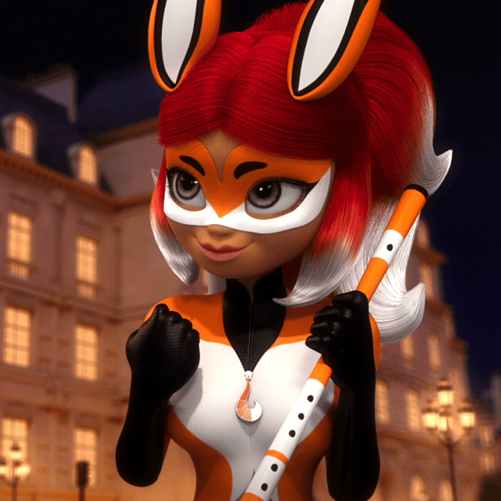 Reversed Rena Rouge Miraculous Rena Rouge Transformation Necklace | Zag Store