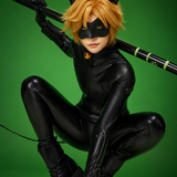 Miraculous Cat Noir Cosplay Costume Set - Adult