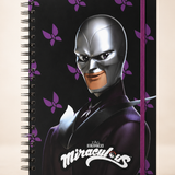 Cuaderno de superhéroes Hawk Moth