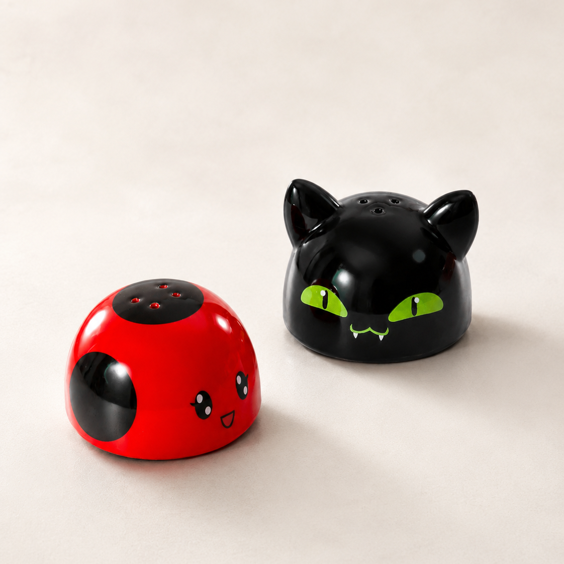 Salt and Pepper Shakers Tikki and Plagg