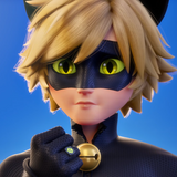 Miraculous Cat Noir Icon Ring “New”