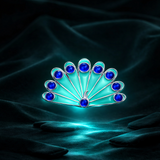 Miraculous Peacock Camouflage Brooch