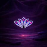 Miraculous Peacock Charged Brooch