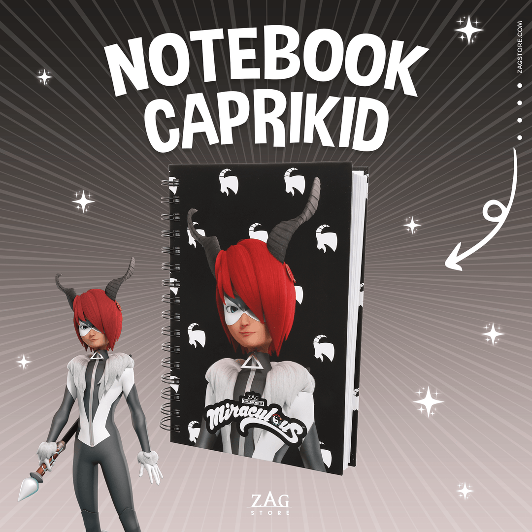 Super Heroes Notebook Caprikid – Zag Store