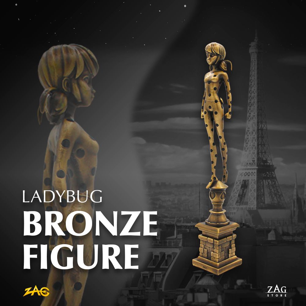 Ladybug Bronze Sculpture