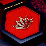 Miraculous Peacock Felix Camouflage Brooch