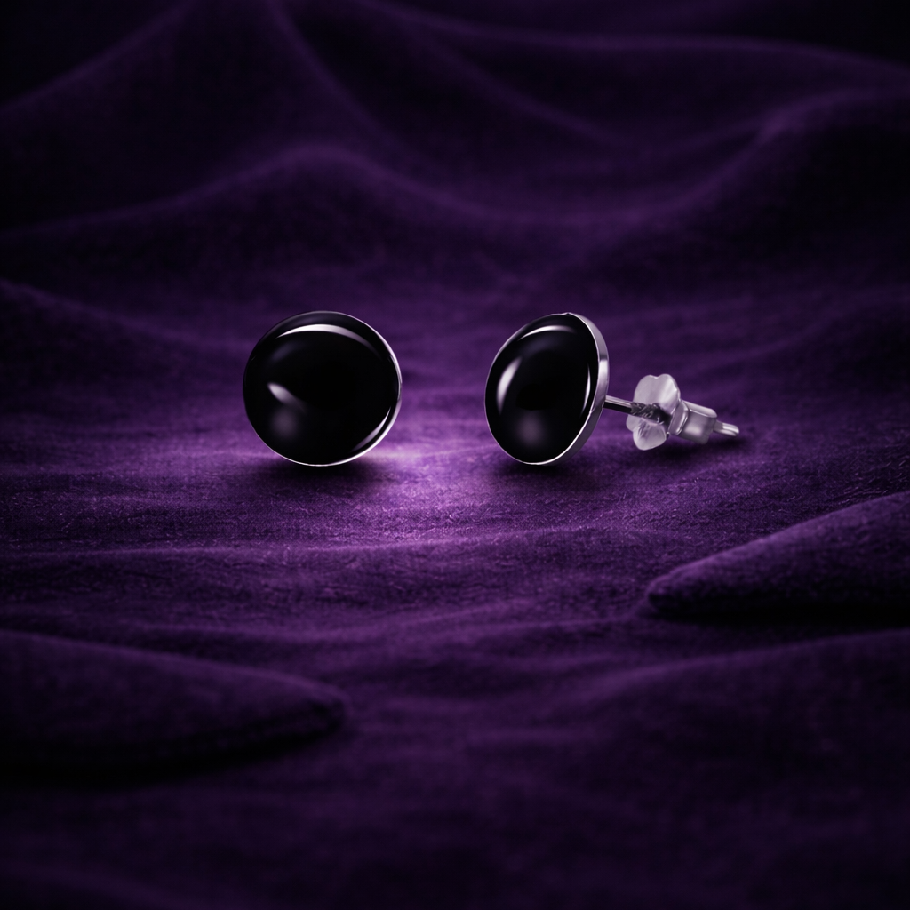 Marinette earrings studs camouflage Miraculous Ladybug