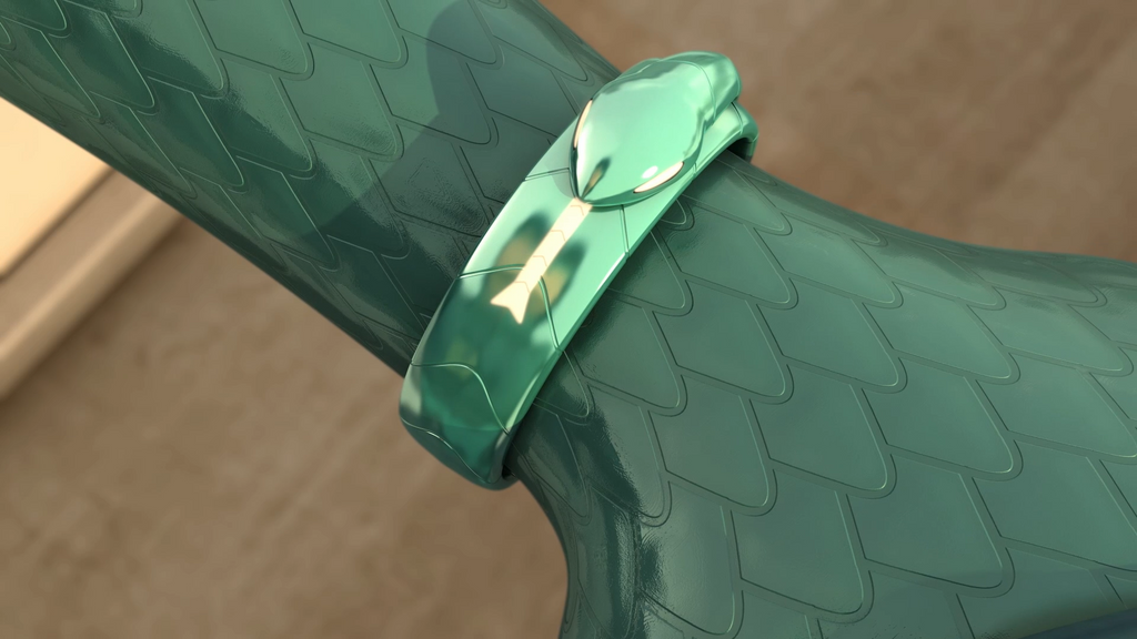 Miraculous Viperion Snake Bracelet