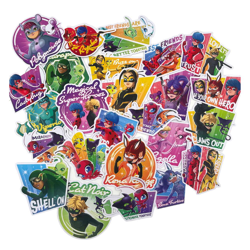 Stickers Miraculous Pop Arty