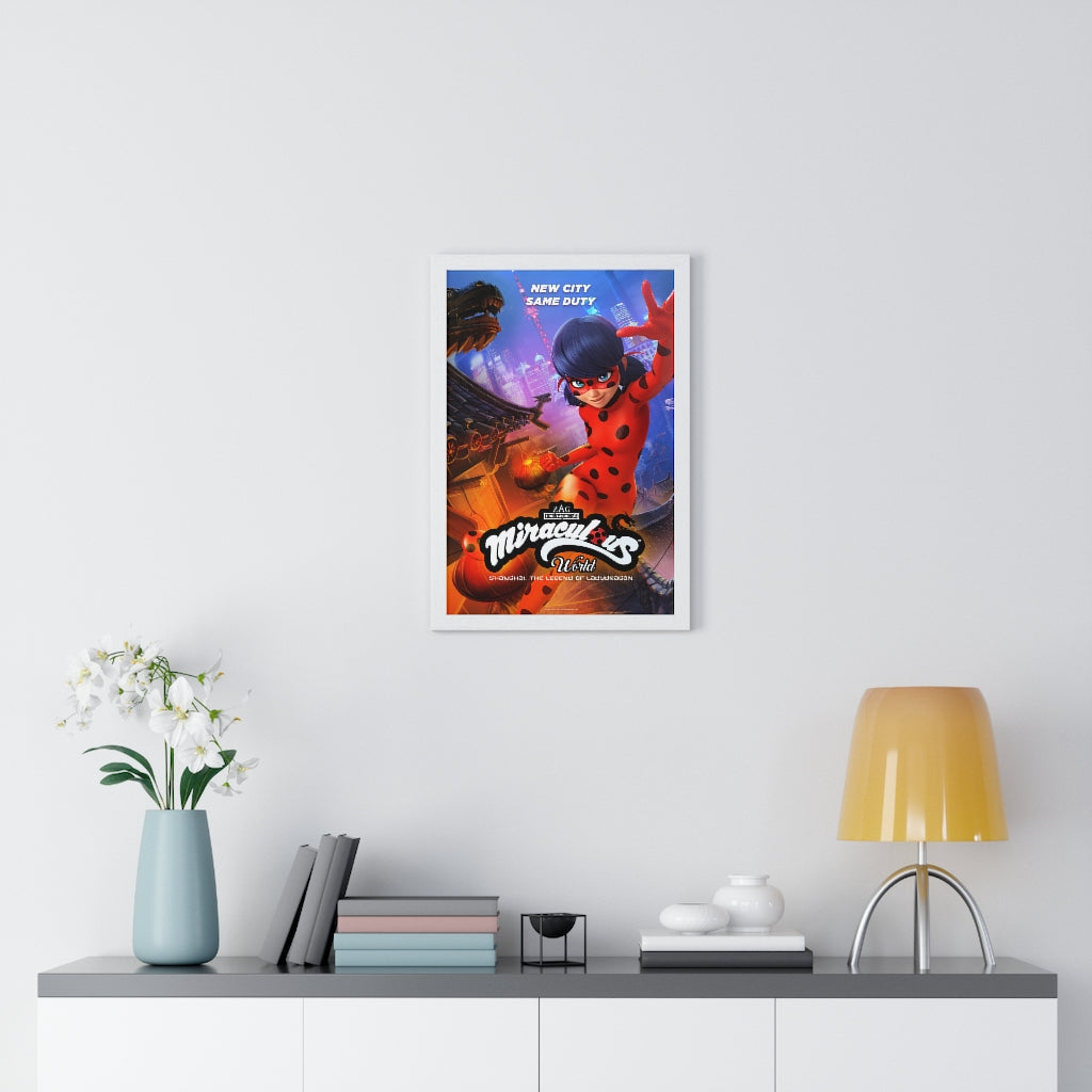 Shanghai, The legend of Ladydragon - Premium Framed Vertical Poster
