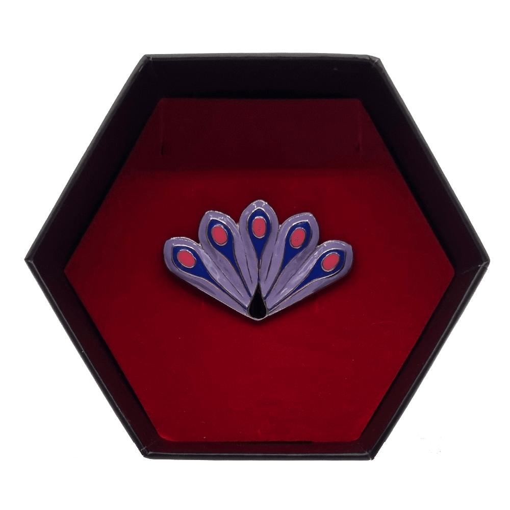 Miraculous Peacock Charged Brooch | Zag Store